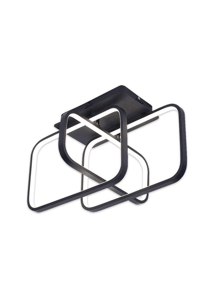 Світильник LED smart FIGARO +пульт 90W 3000-5000K IP20 чорний ( 220855 ) Violux (367185127)