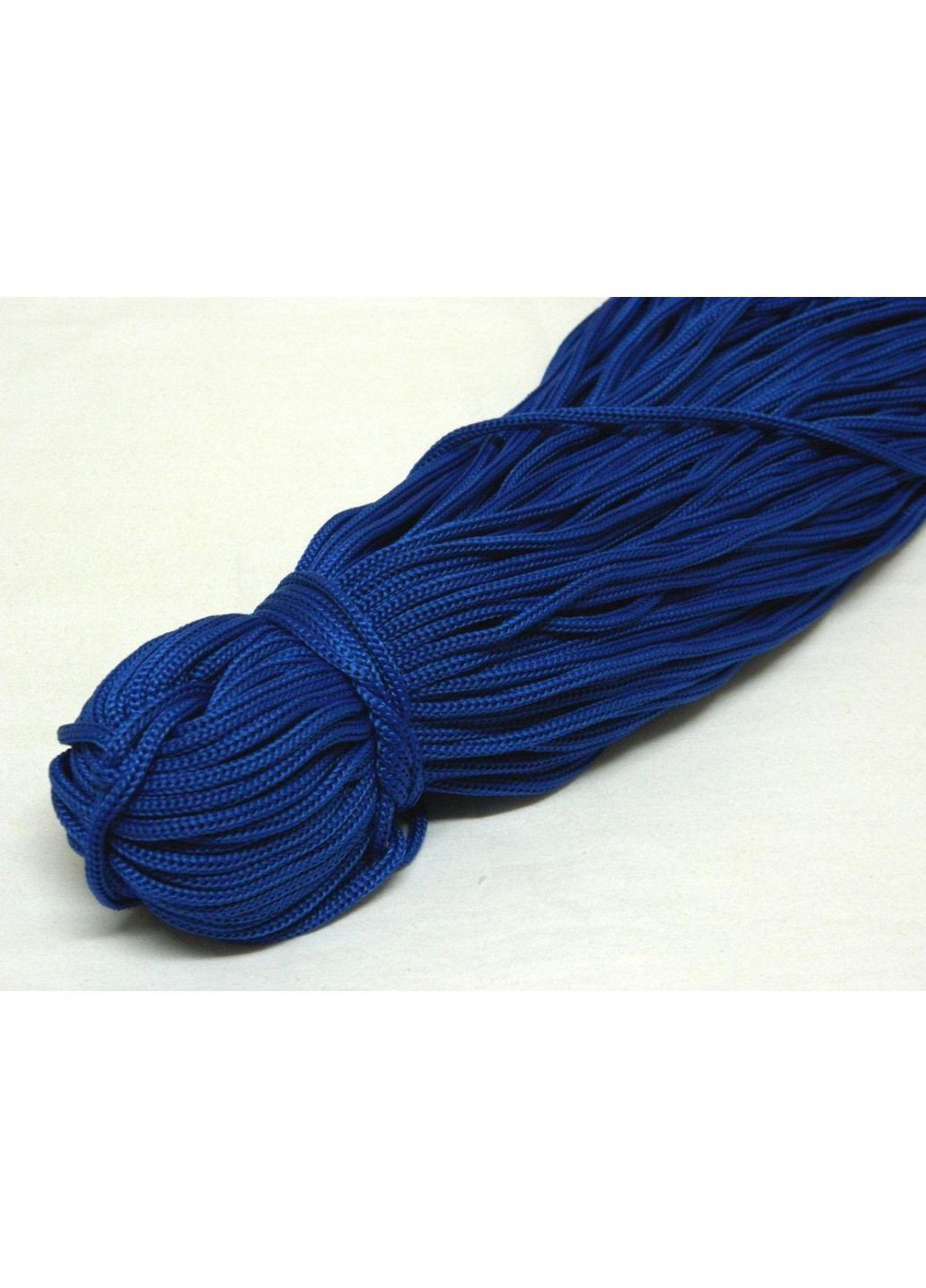 3 мм шнур текстильний полімадний, синій (90м) Plus-plus (352745610)
