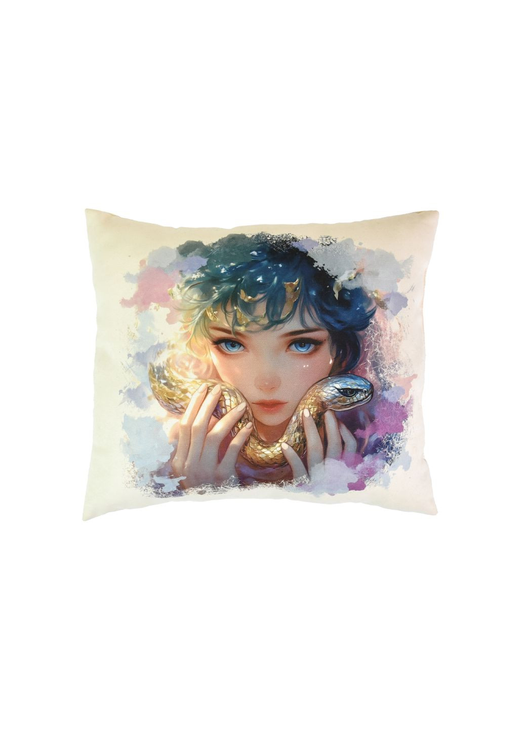 Подушка мікровелюр Символ нового року см для інтер'єру декор для дому Strateg (369760095)