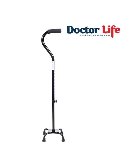 Трость на четырех опорах алюминиевая с малой базой 10110 Doctor Life (386520078)