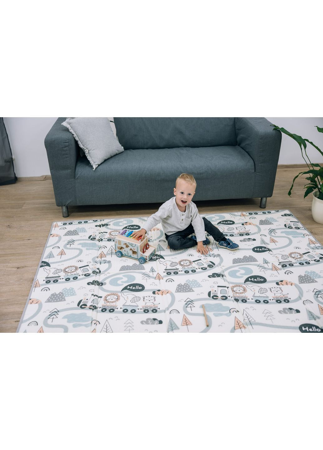 Игровой коврик Magic Road 200×150 см FreeOn (355267480)