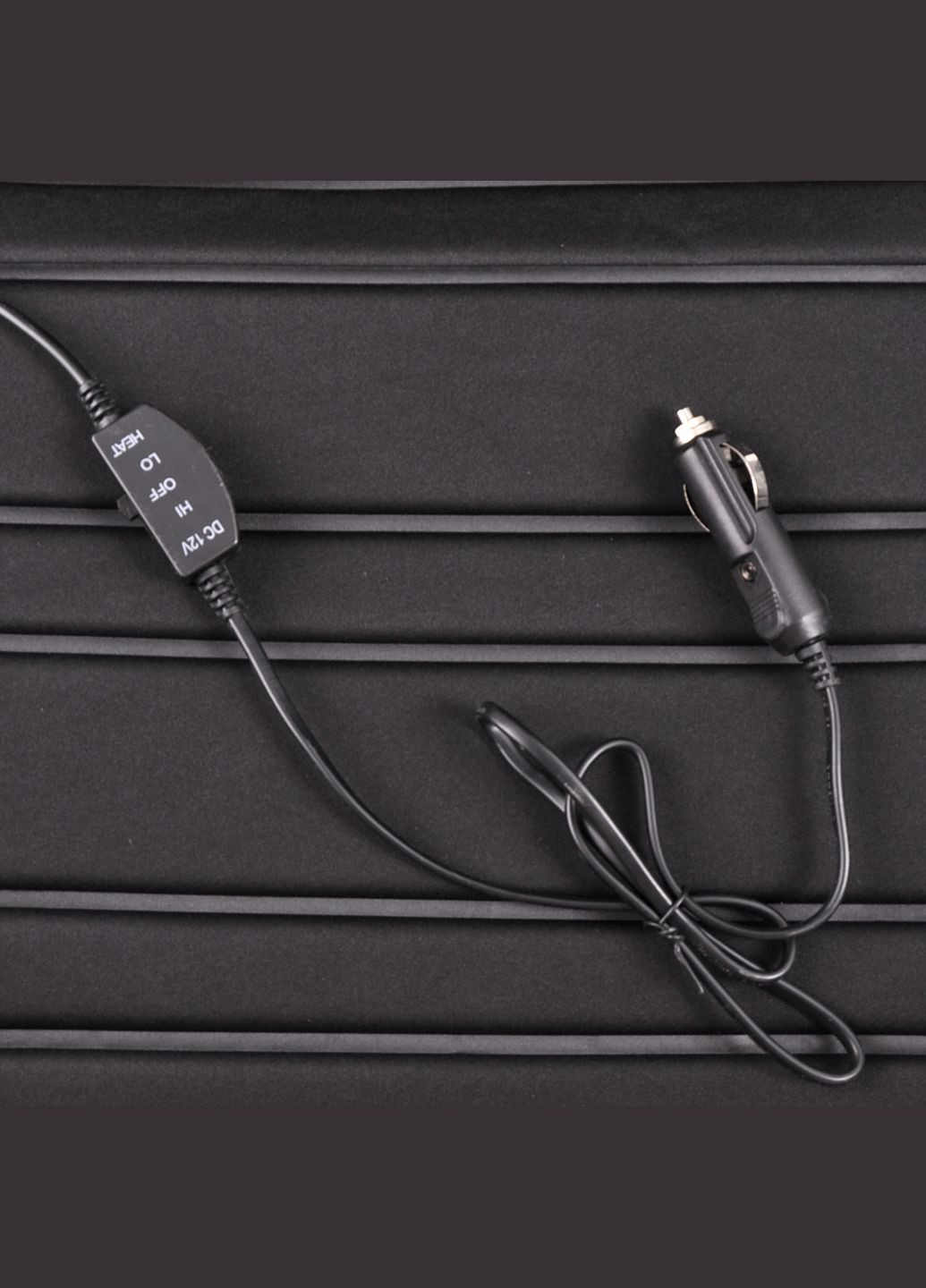 Накидка сиденья с подогревом черная + переходник 12V 35/45W размер: 95*45см "Elegant" (100 569) (10шт/уп) No Brand (354756018)