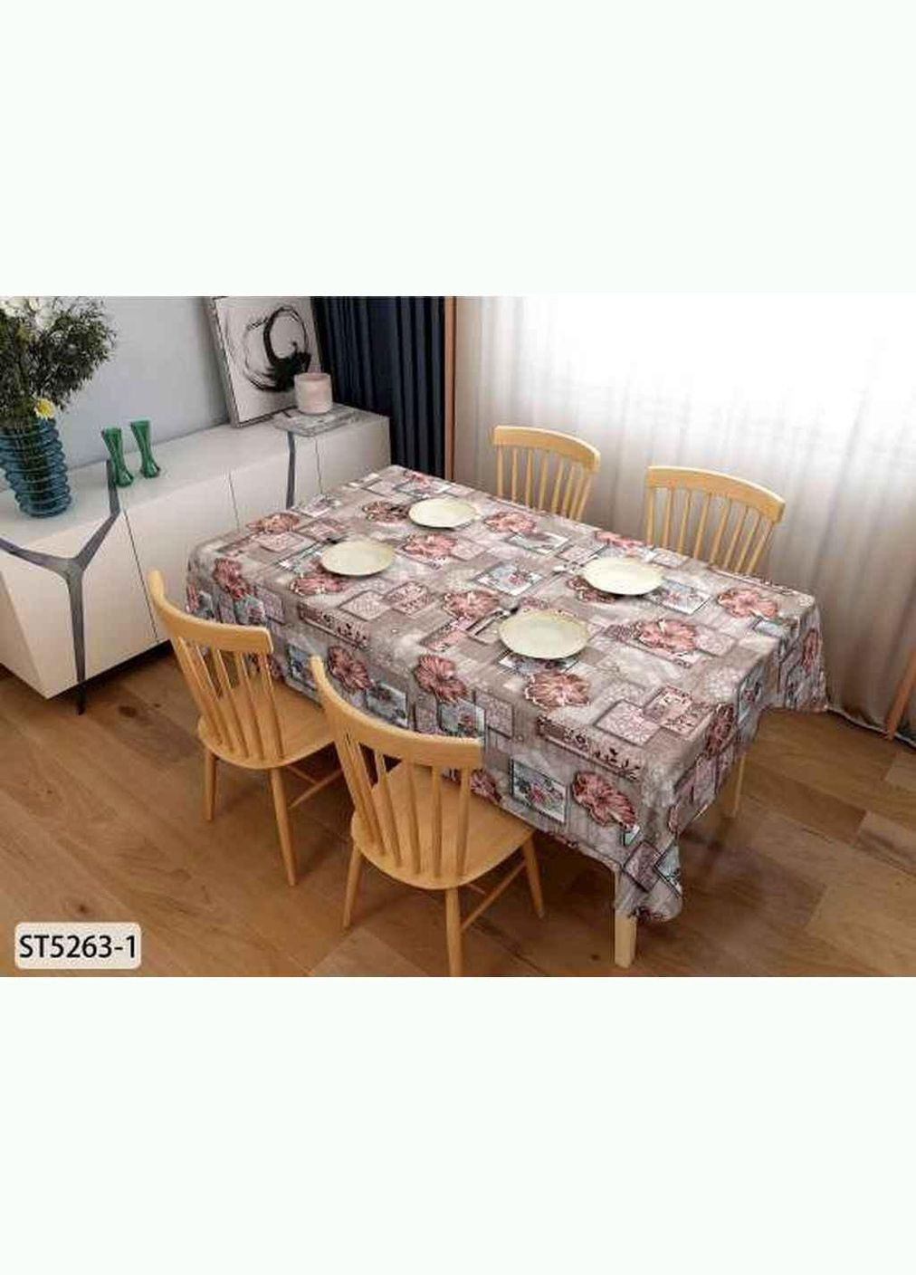 Скатерть 3слойная на тканевой основе STS5263-1 1,37х1,5м ТМ Dariana (316655021)