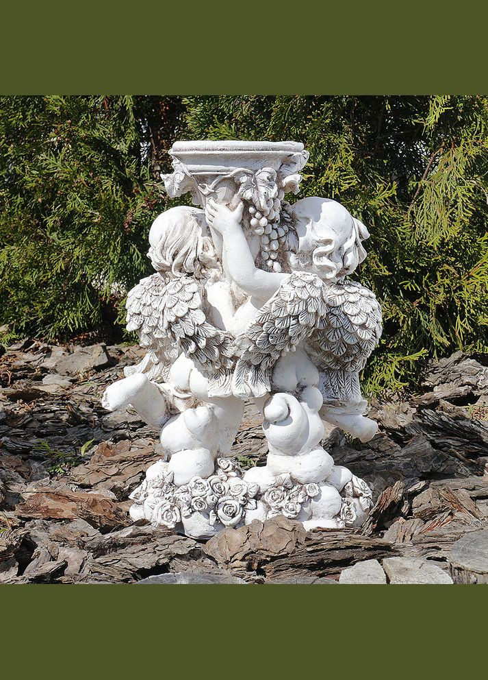 Пара ангелов подсвечник светящийся 31 см (СП5064 св) Гранд Презент (300371288)