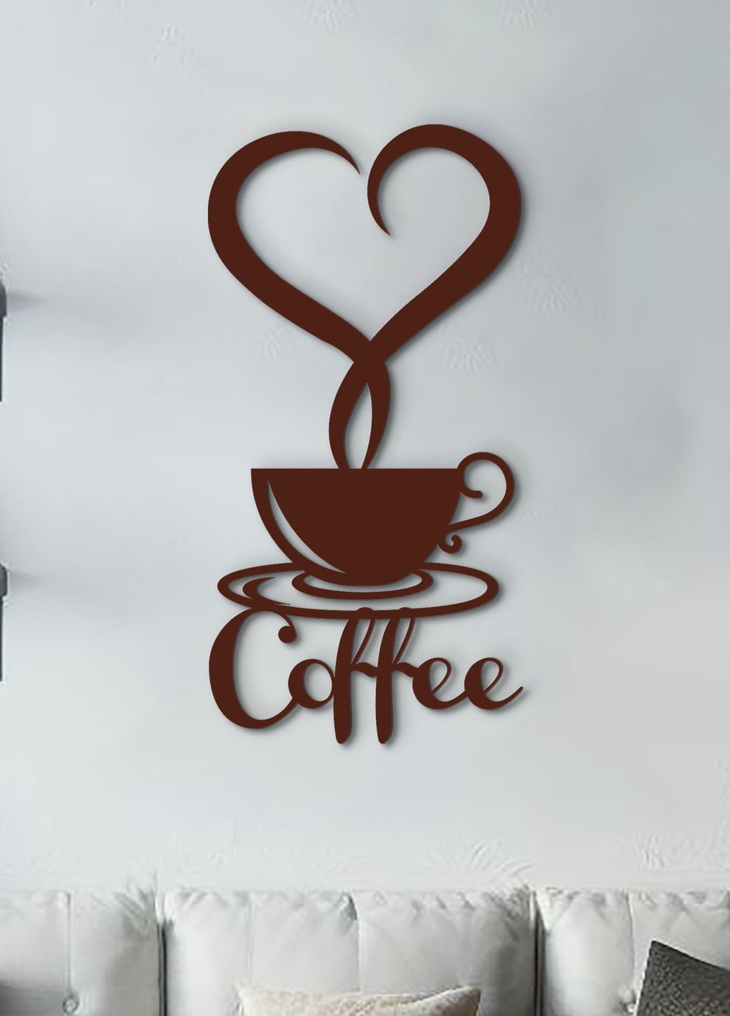 Сучасна картина на кухню, декор в кімнату "Львівська кава", стиль лофт 80х40 см Woodyard (291842884)