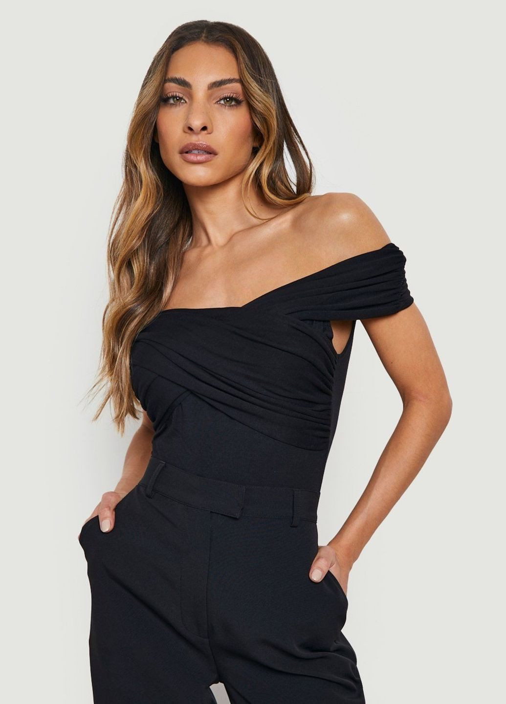 Боді блузка Boohoo (330983406)