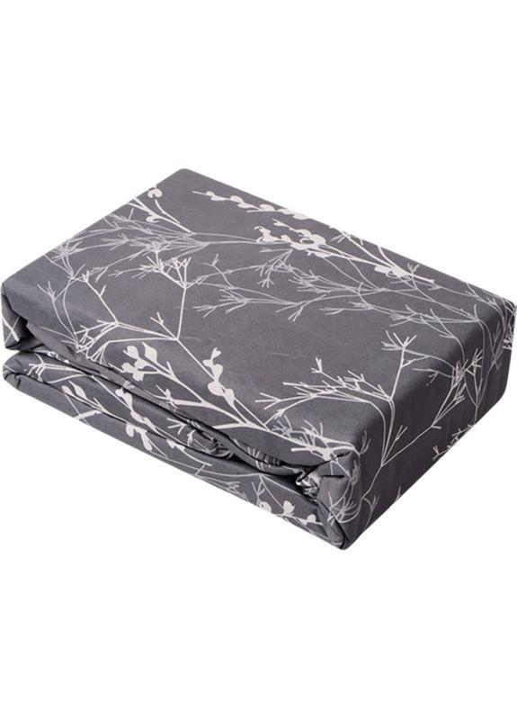 Комплект постельного белья Семейный 2 шт 150х200 см Branch Grey (WY23-675-2-4) Soho (370848726)
