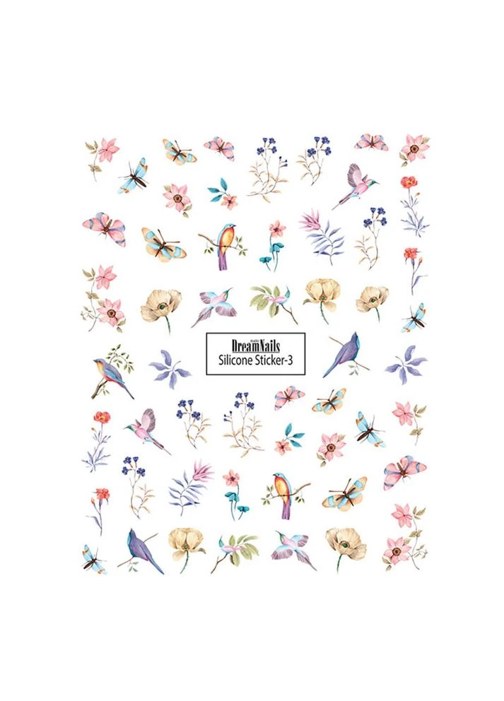 Наклейки для нігтів Silicone Sticker 3 No Brand (358527037)