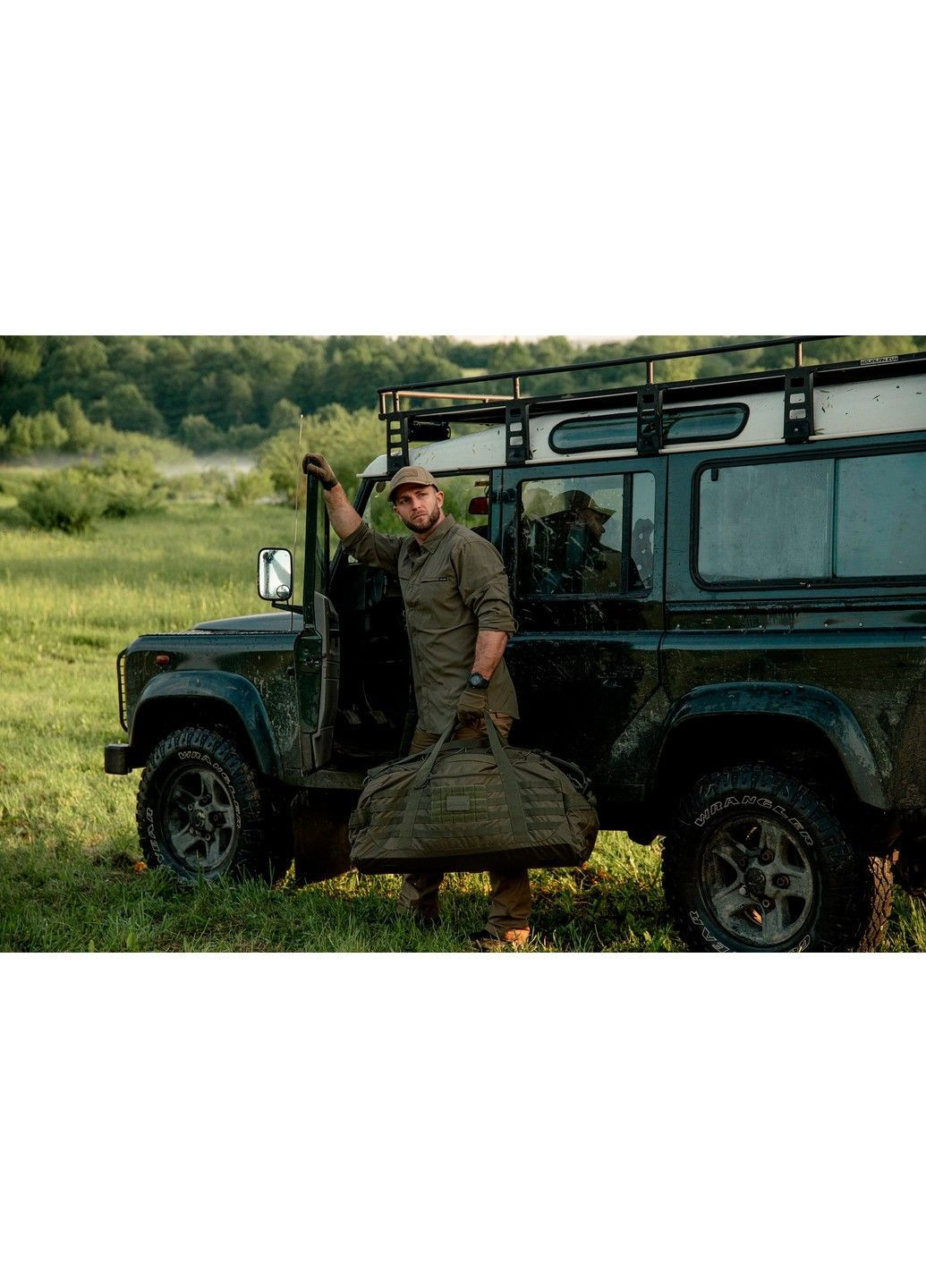 Сумка транспортная US Combat Parachute Cargo Large 105 л Olive Mil-Tec (368681837)