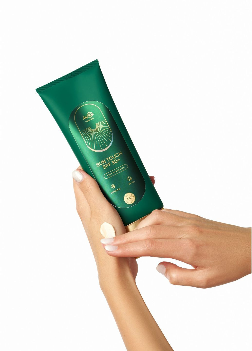 Сонцезахисний крем для тіла Дотик сонця Sun touch SPF 30+, 200 мл MyIDi (373648888)