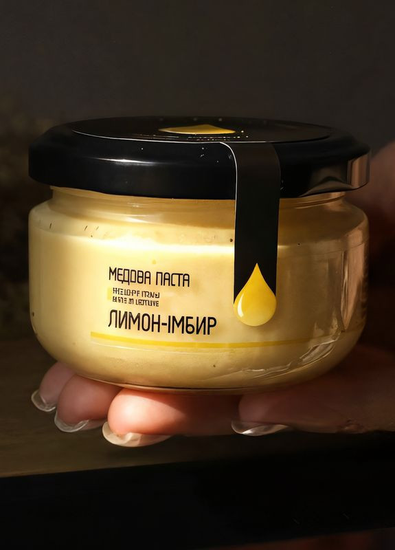 Медова паста Лимон-імбир 140 г (22-0372) Кукумбер (332807873)