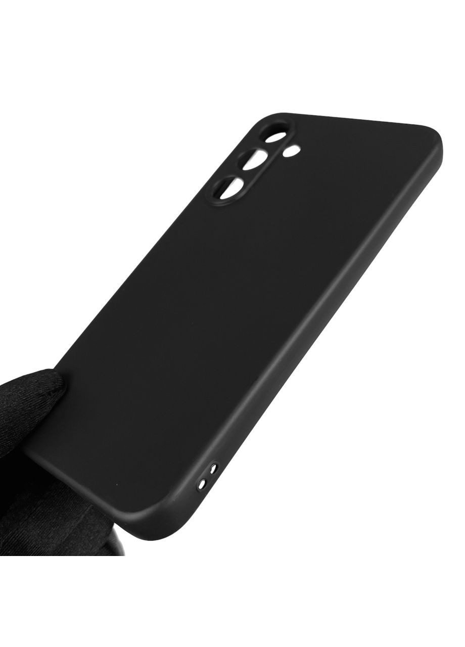 Чохол для Galaxy A35 (SM-A356B) однотонний із захистом камери на самсунг а35 чорний Samsung (366018898)