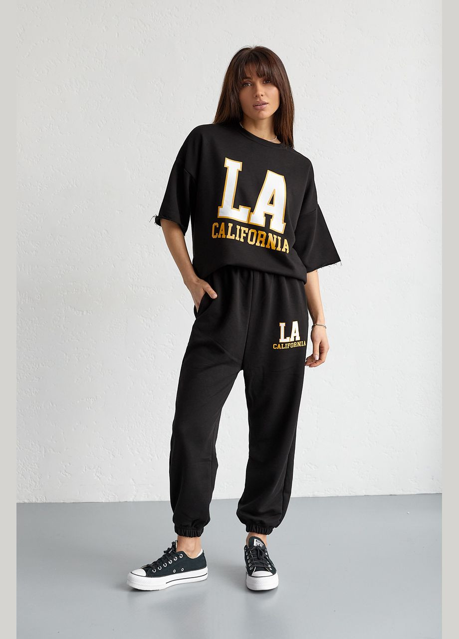 Трикотажний спортивний костюм із написом La California Liton (296909041)