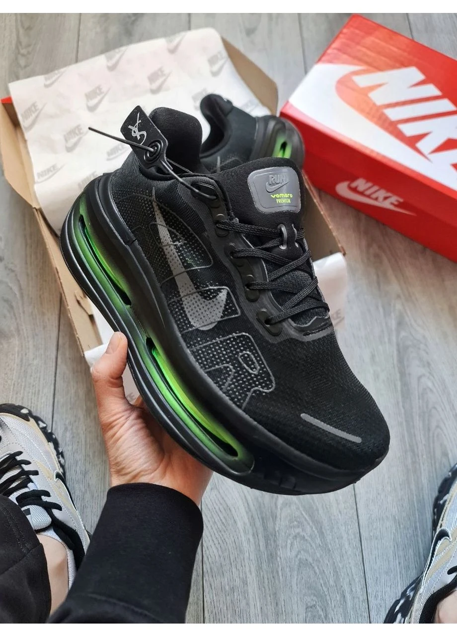КРОСІВКИ ЖІНОЧІ NIKE VOMERO PREMIUM BLACK VOLT НАЙК ВОМЕРО РОАМ ЧОРНІ No Brand чорні демісезони (392023723)
