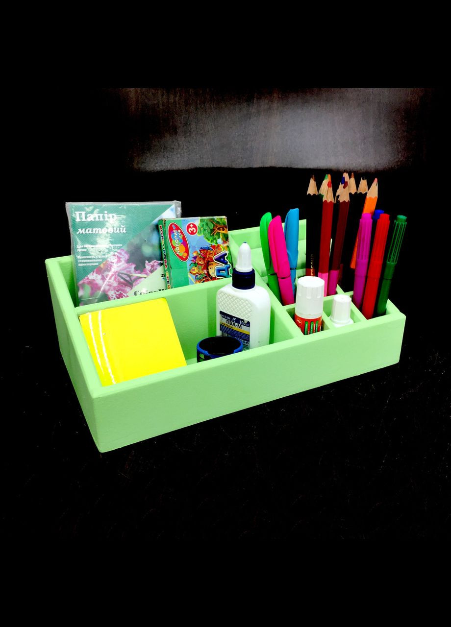 Органайзер настільний з дерева Левитон мохіто (КНЦ-008953) No Brand (328228151)