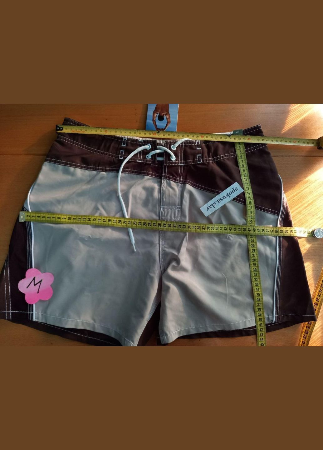 Шорти для купання та відпочинку на чоловіка marc andre 907 розмір М. 46 Marc & André (368787636)