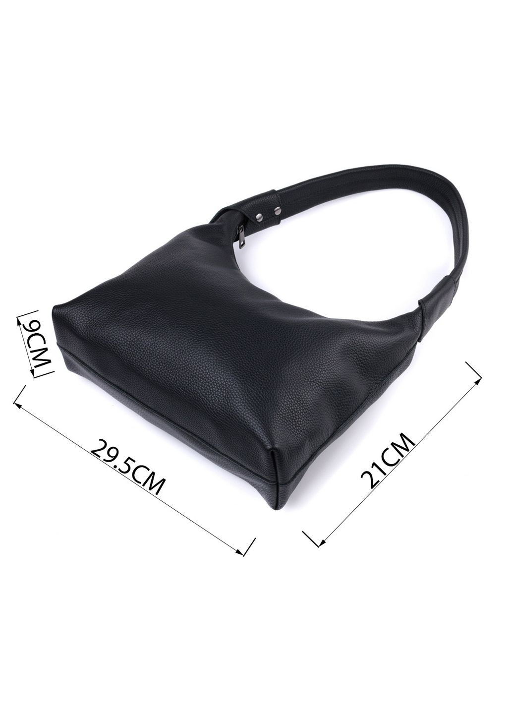 Жіноча сумка на плече із натуральної шкіри флотар 29,5х21х9 см Shvigel (315874194)