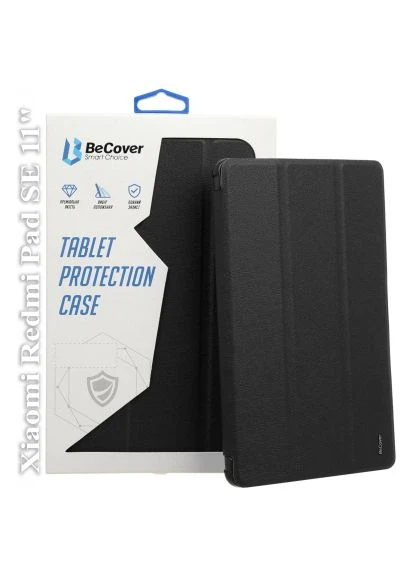 Чохол до планшета Smart Case Xiaomi Redmi Pad SE 11" Black (709857) BeCover Smart Case Xiaomi Redmi Pad SE11" Black (388705941)