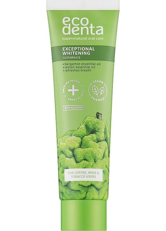 Відбілювальна зубна паста з бергамотом Whitening Toothpaste 100ml (713811-31020670) Ecodenta (368662677)