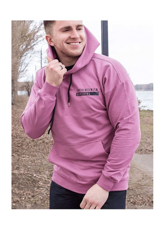 Худі з великим капюшоном, спущеним плечем та принтом Hector (306615052)