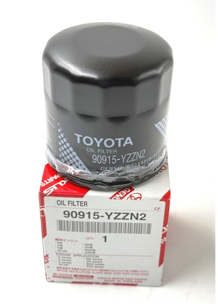 Фильтр масляный, оригинал, Camry, RAV4, Corolla, OEM 90915YZZN2 Toyota (362203956)