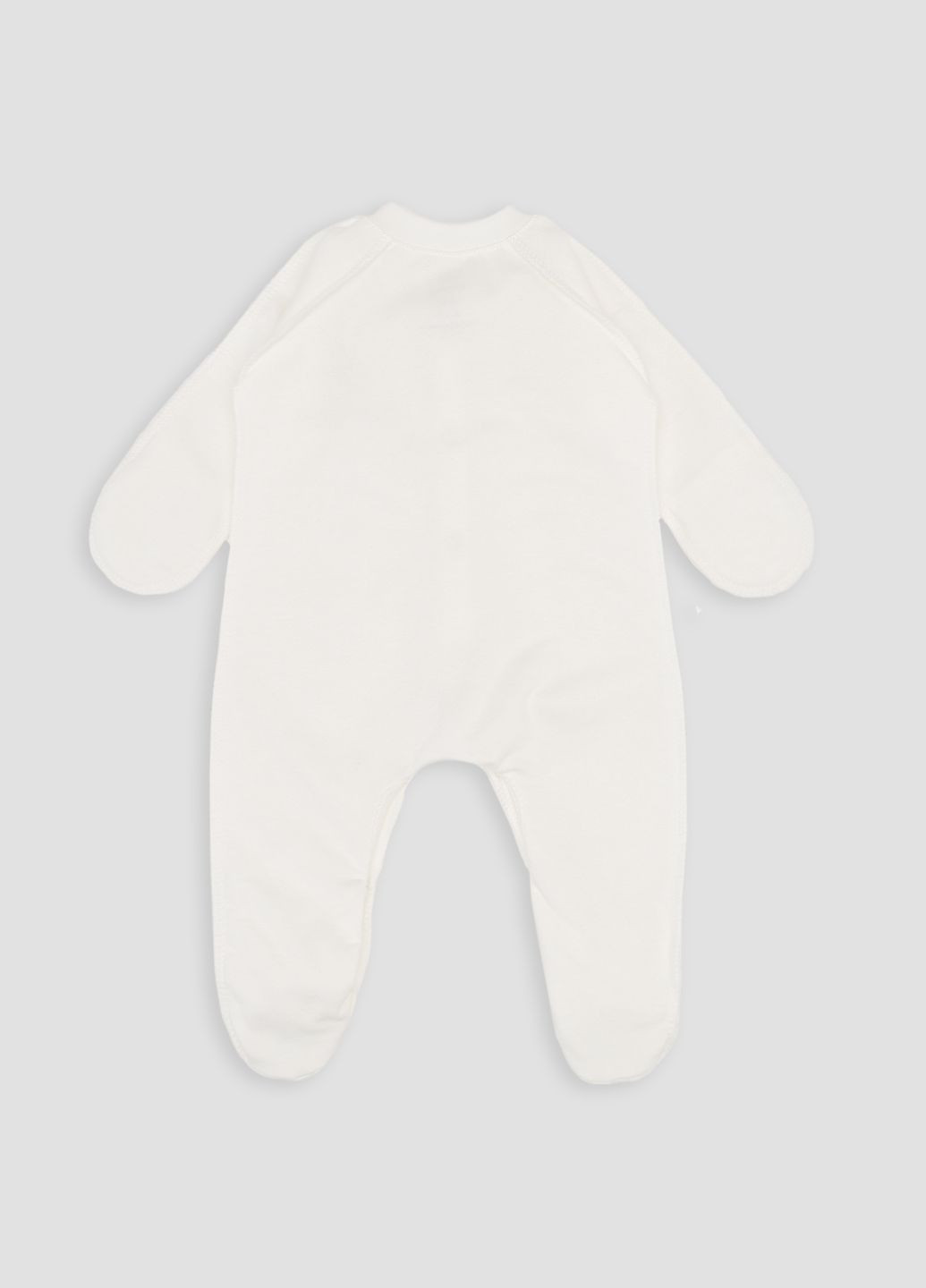 Комбінезон яслі для новонароджених колір молочний ЦБ-00258527 Minikin (306831585)