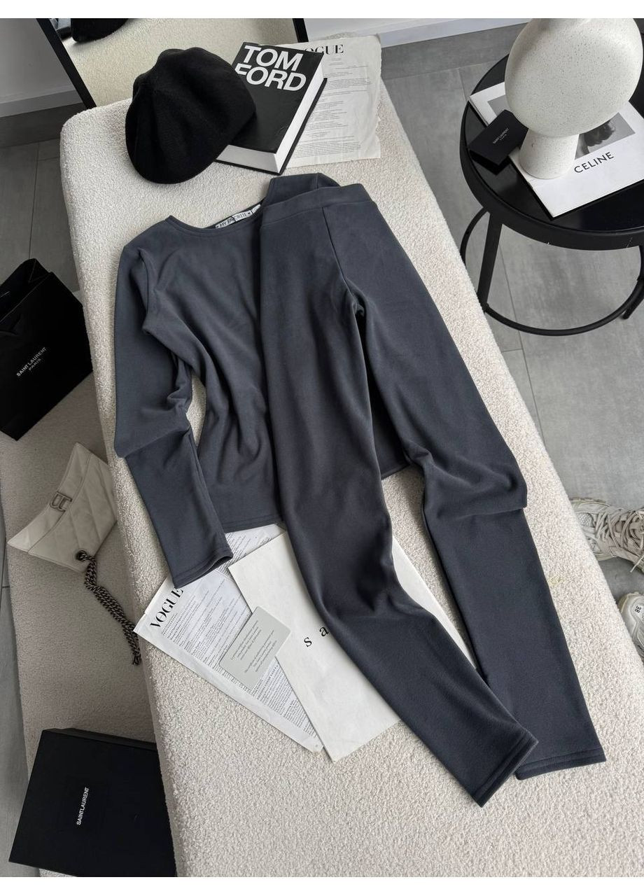 Базовий термо-костюм із лонгслівом і легінсами No Brand (364961364)