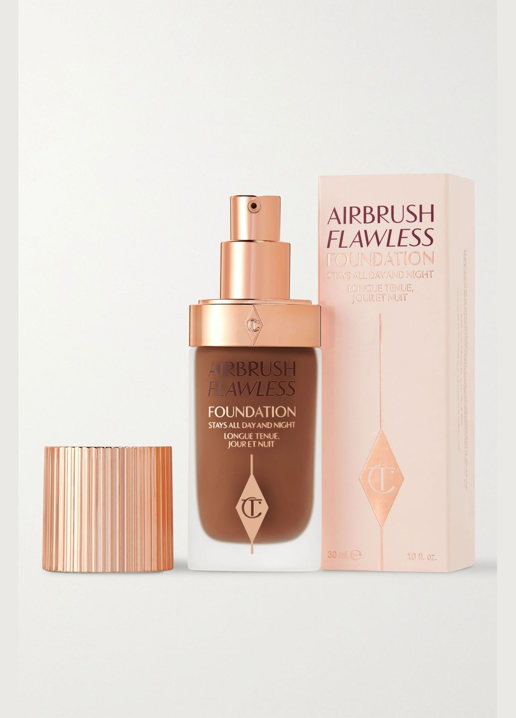 Тональна основа для обличчя Airbrush Flawless Foundation (30 мл) 15 WARM Charlotte Tilbury (278773916)
