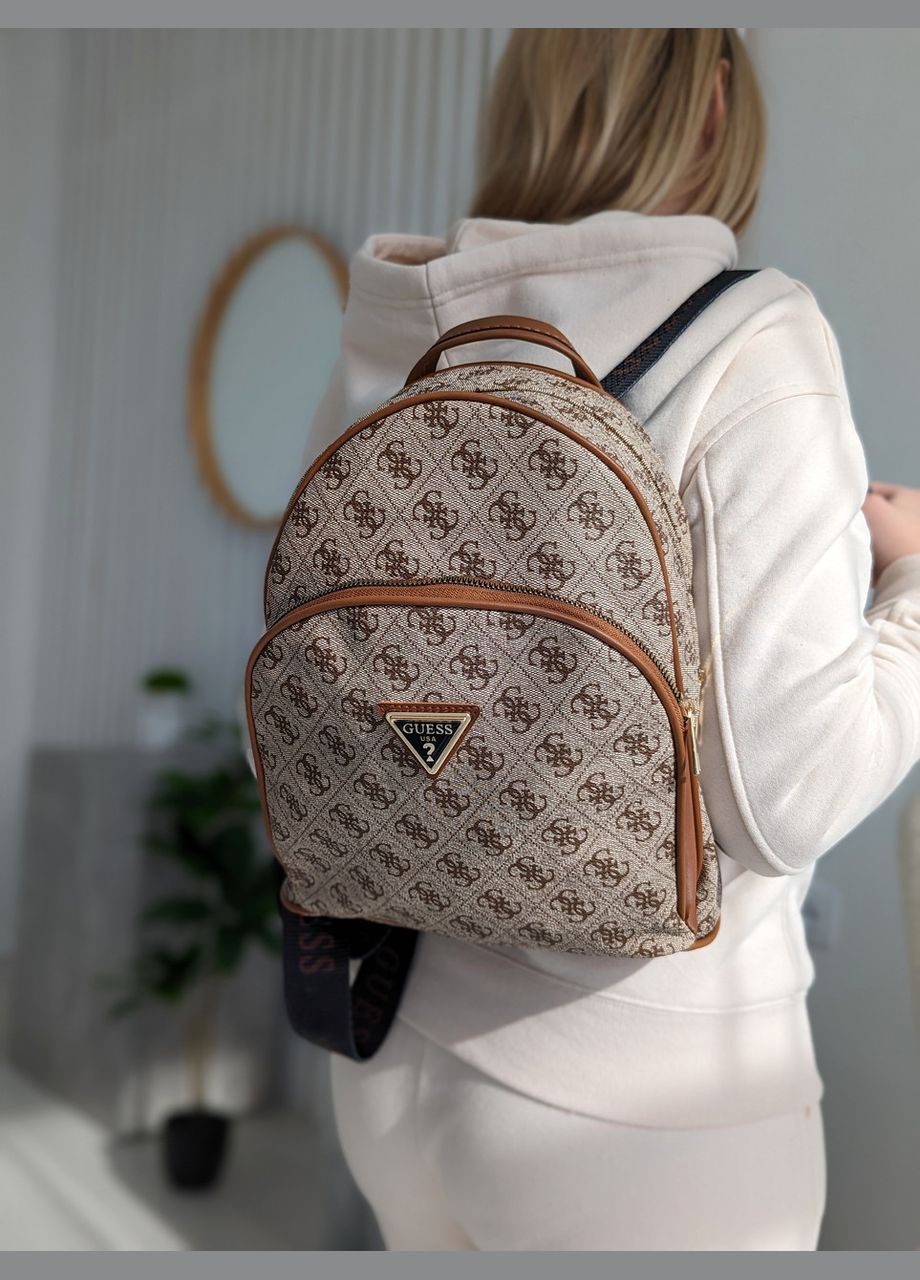 Жіночий бежевий + темний рюкзак LUX No Brand (322464485)
