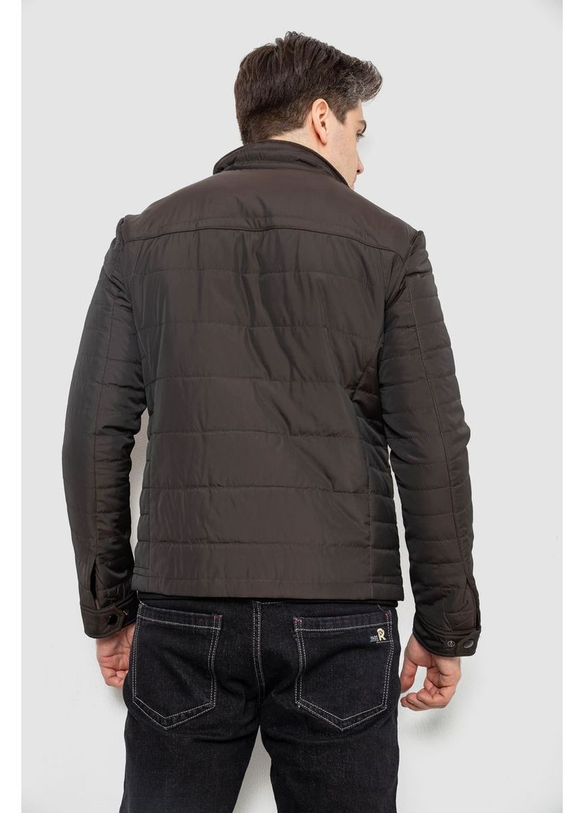 Темно-коричневая куртка мужская демисезонная,, 244r001k Ager