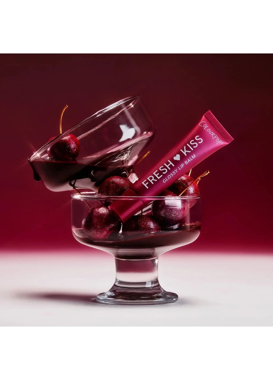 Пептидний бальзам для губ з шимером "Chocolate Cherry" Fresh Kiss Shimmer Glossy Peptide Lip Balm ColourPop (380809562)