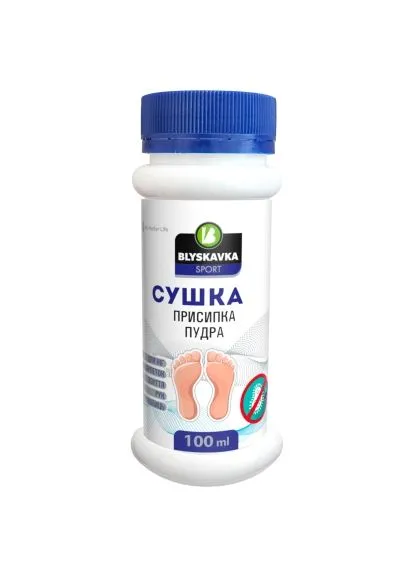 Дезодорант для взуття Sport Сушка для взуття та ніг 100 мл (4820214192959) Blyskavka Sport Сушка для взуття та ніг 100 мл (401028937)