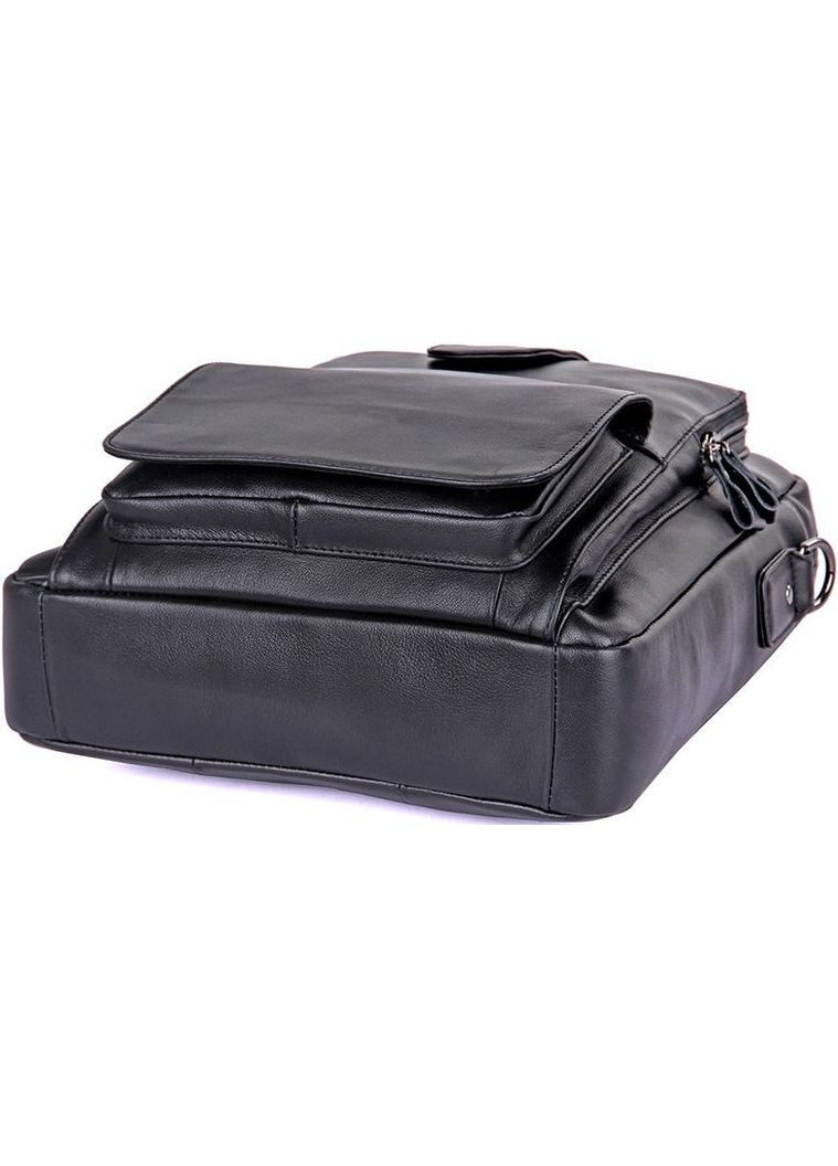 Сумка мужская через плечо кожаная 14479 Черный Vintage (302007893)