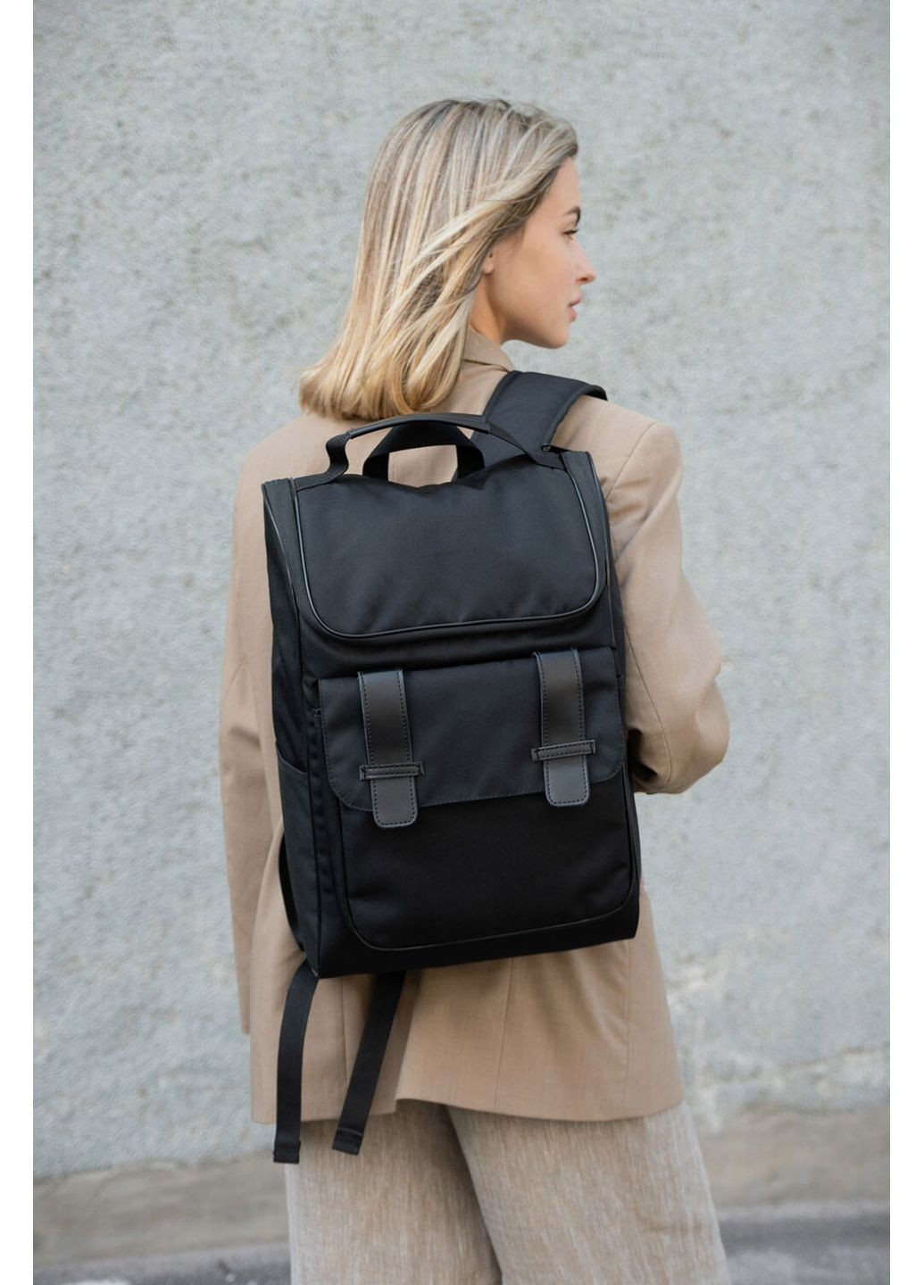 Жіночий Міський Молодіжний Рюкзак ELIOT Оксфорд Для Ноутбука Black Without (372736321)