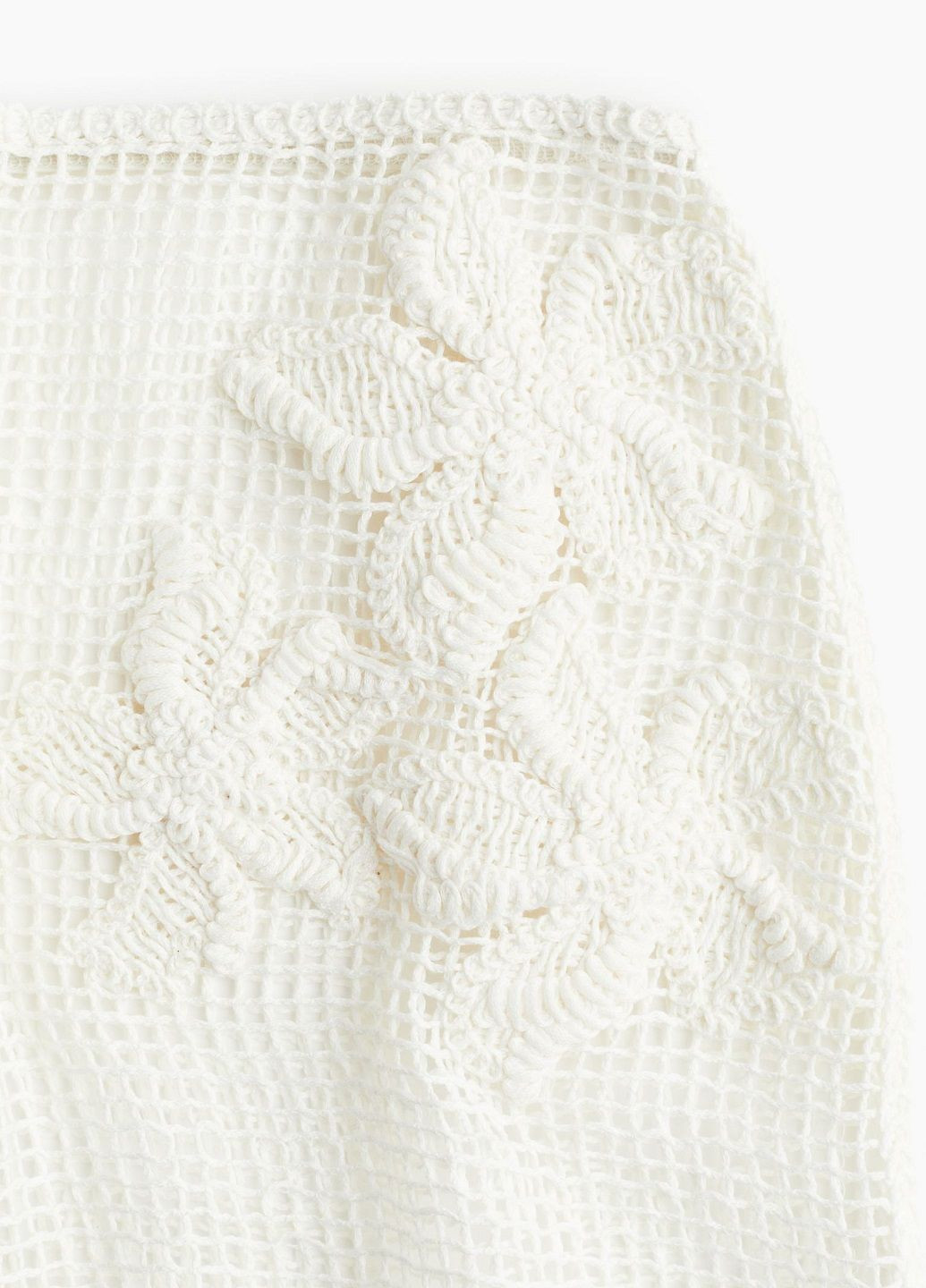 Молочная пляжный однотонная юбка H&M