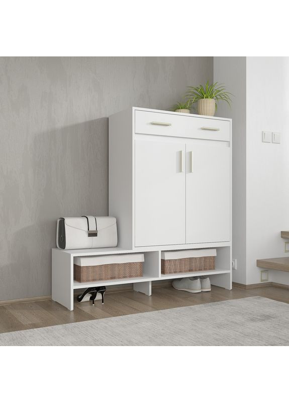 Тумба у передпокій, взуттєва тумба, стелаж під взуття I-155 No Brand (371910874)