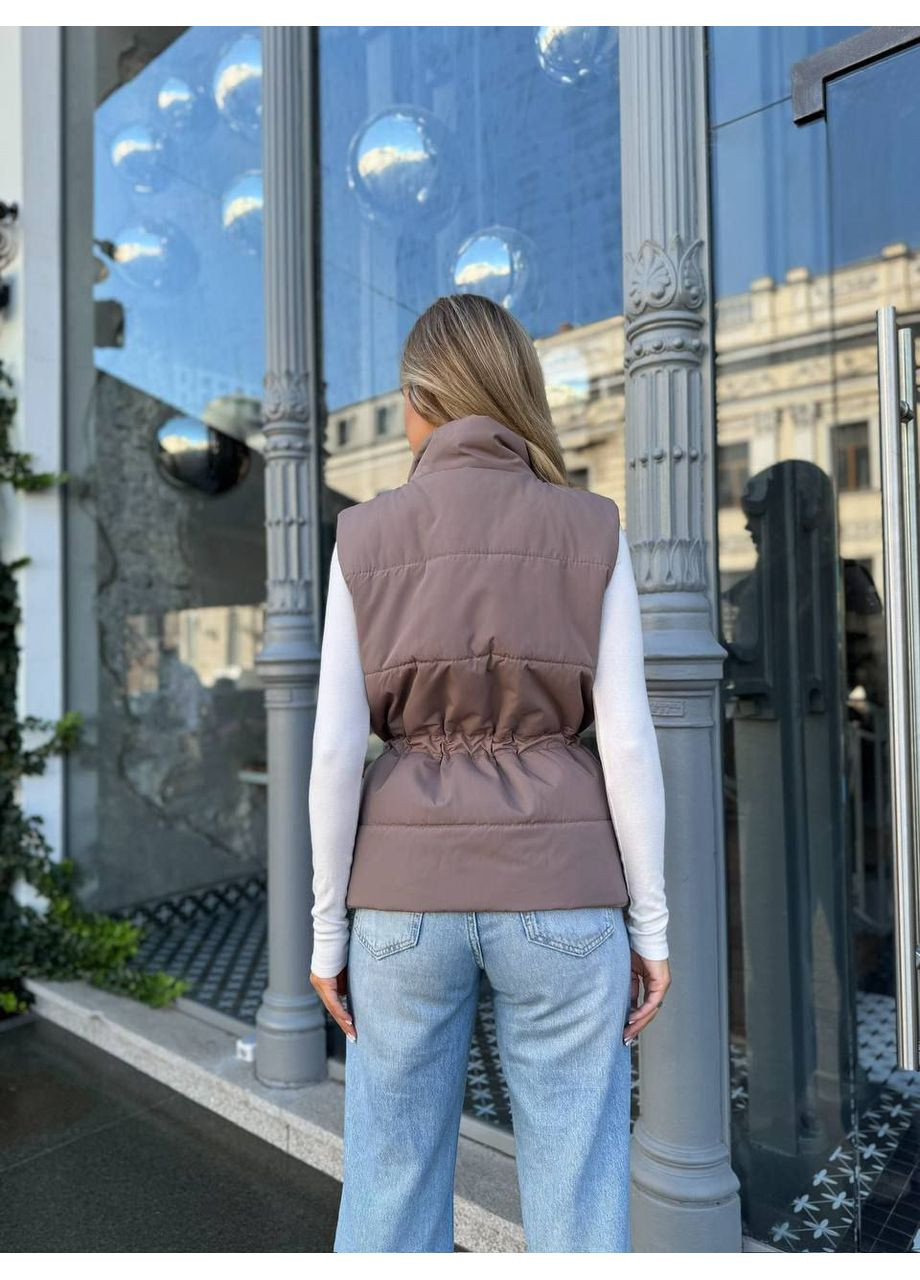 Жилетка демісезонна подовжена з куліскою LeVi (357239808)