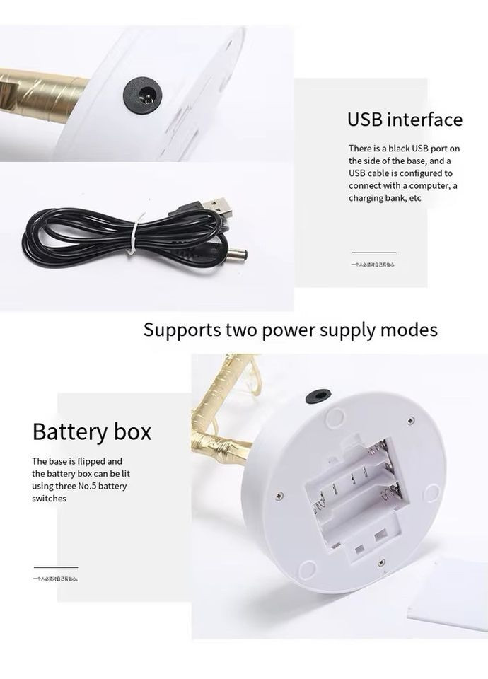 Декоративный ночник на 108 LED лампочек в виде дерева Бонсай, цвет теплый No Brand (326806502)