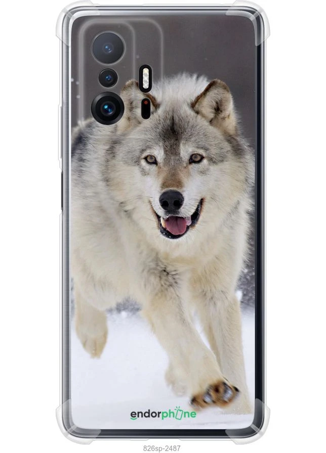 Чохол на Xiaomi 11T Pro "Біжучий вовк" "826sp-2552-70447" Endorphone (385937070)