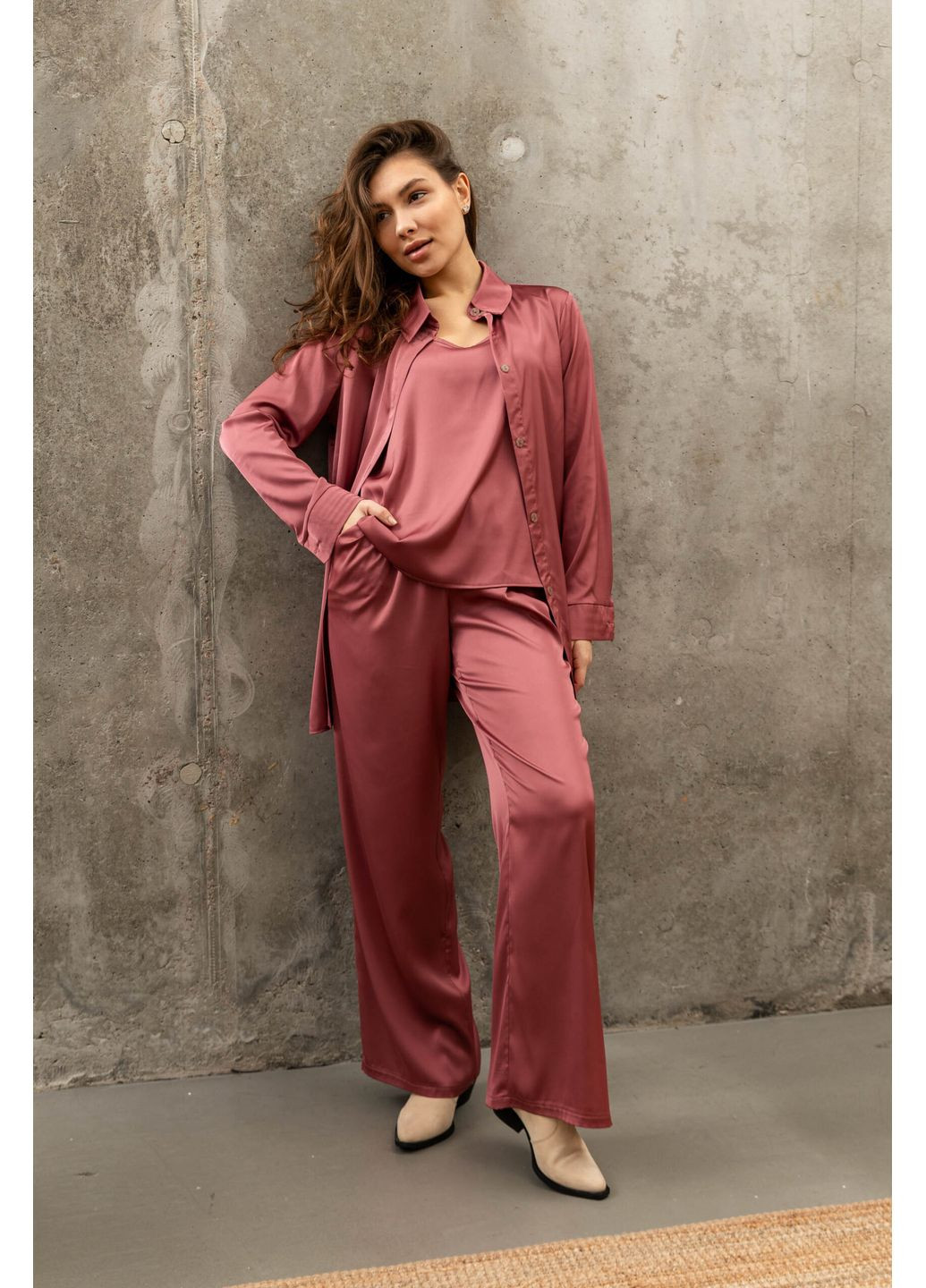 Розовая рубашка Seventeen