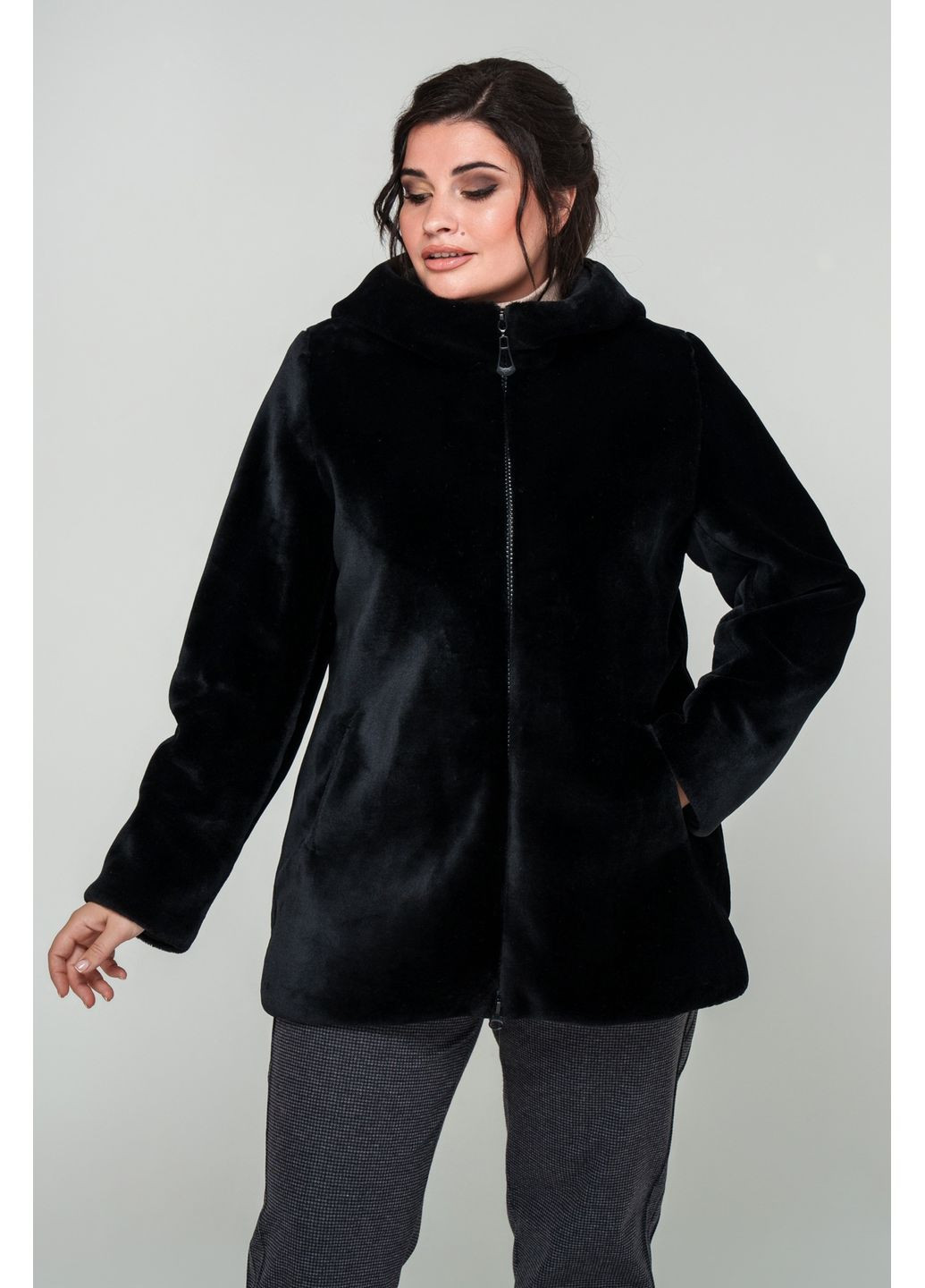 Жіноча шуба Нора прямого силуету All Posa (ap101754p) A'll Posa (371191360)