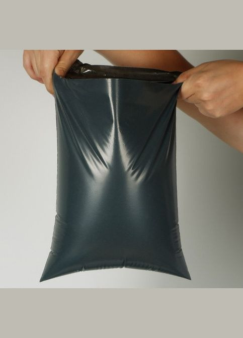 Курьерский пакет черный 500х550 + 40 клапан No Brand (322583134)