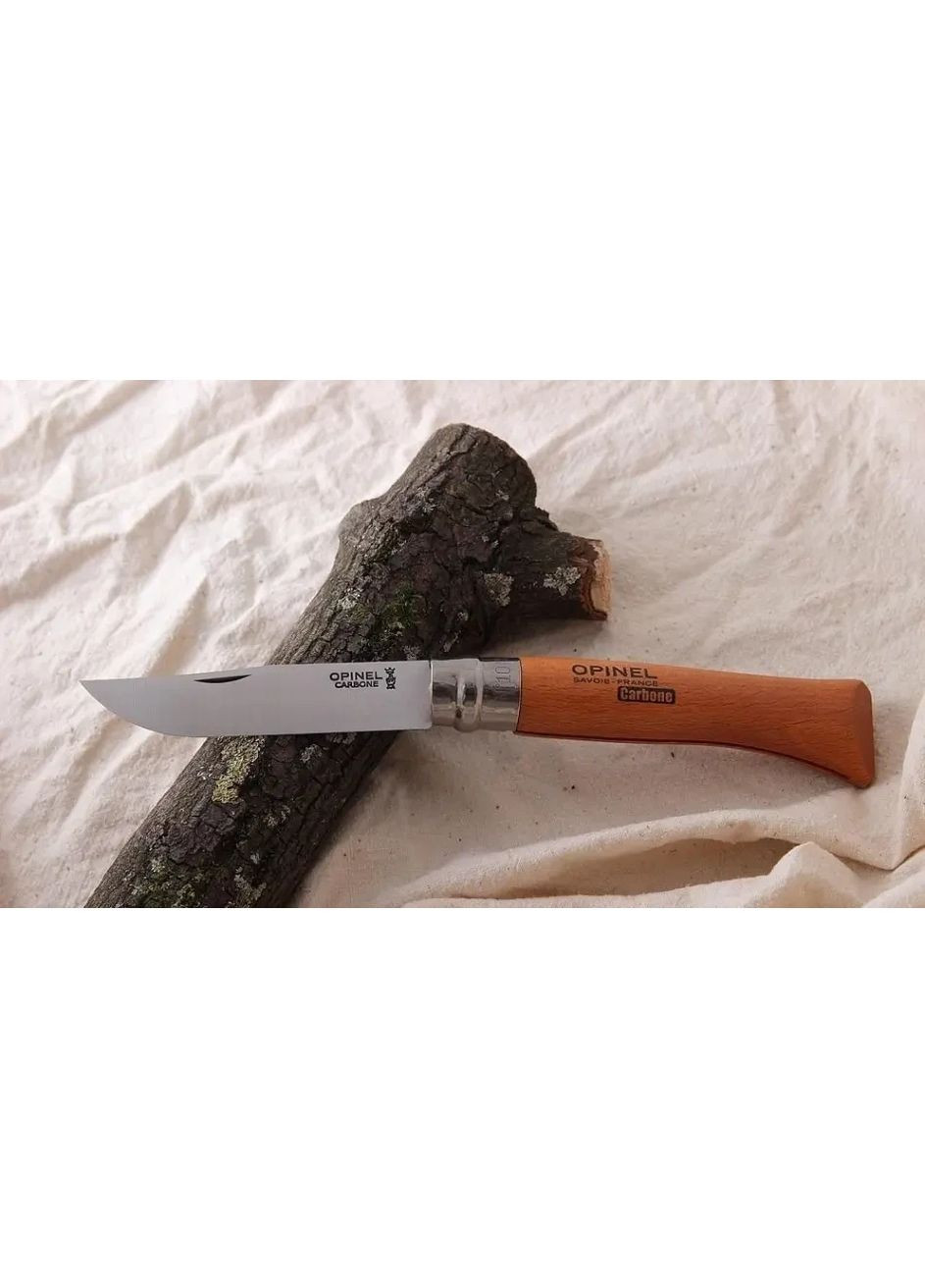 Нож кухонный Carbon Steel No.10 (113100) Углеродистая сталь Opinel (366289327)