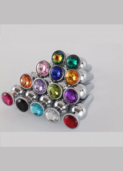 Анальна пробка 3.6 см середня сталева довга Donald M size + мішечок Focus (303907018)