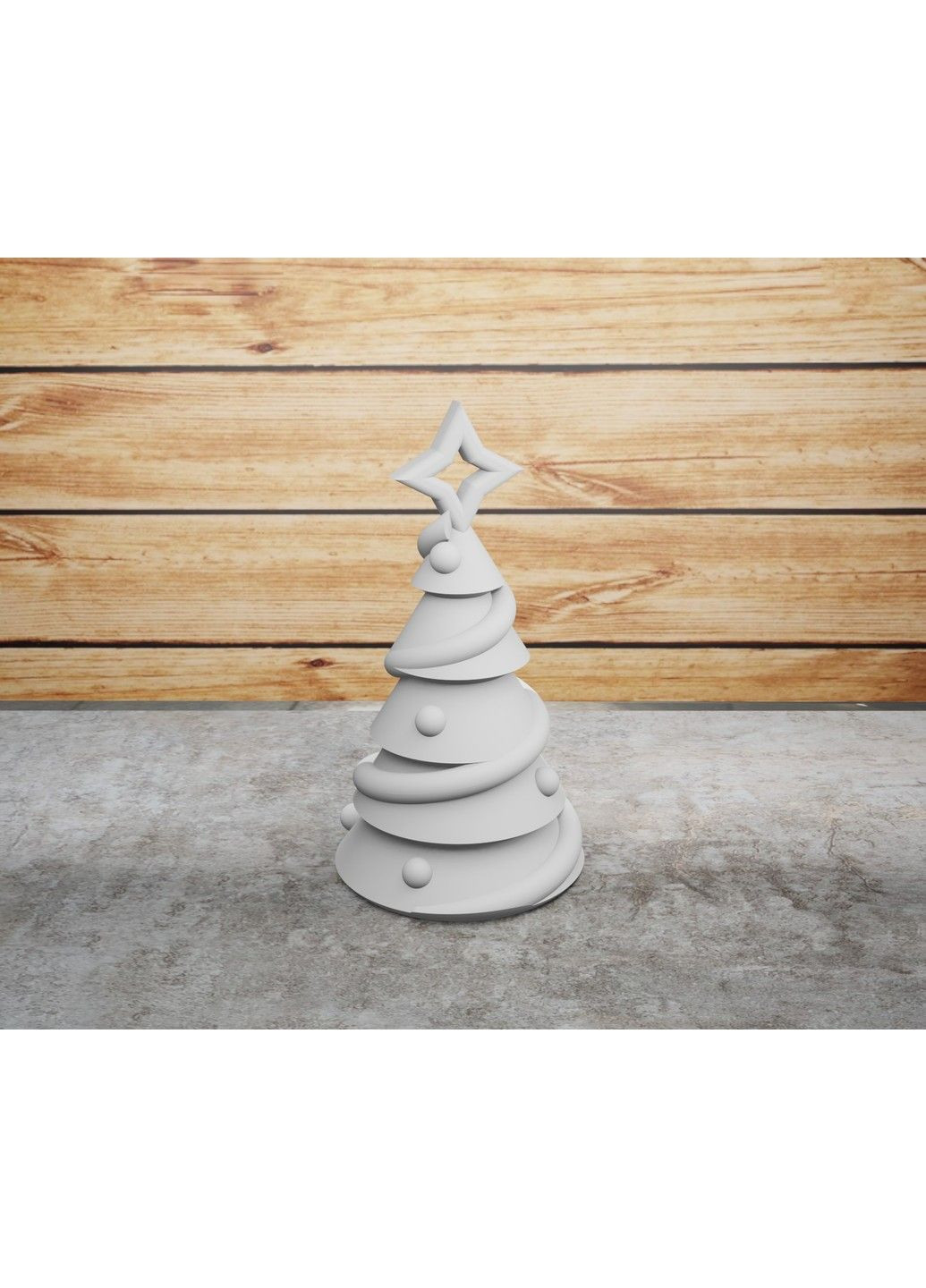 Фигурка елка с игрушками и звездой. ЗаСвіт (280940695)