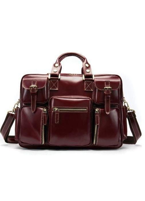Дорожня сумка-портфель 14776 Бордова Vintage (329147880)