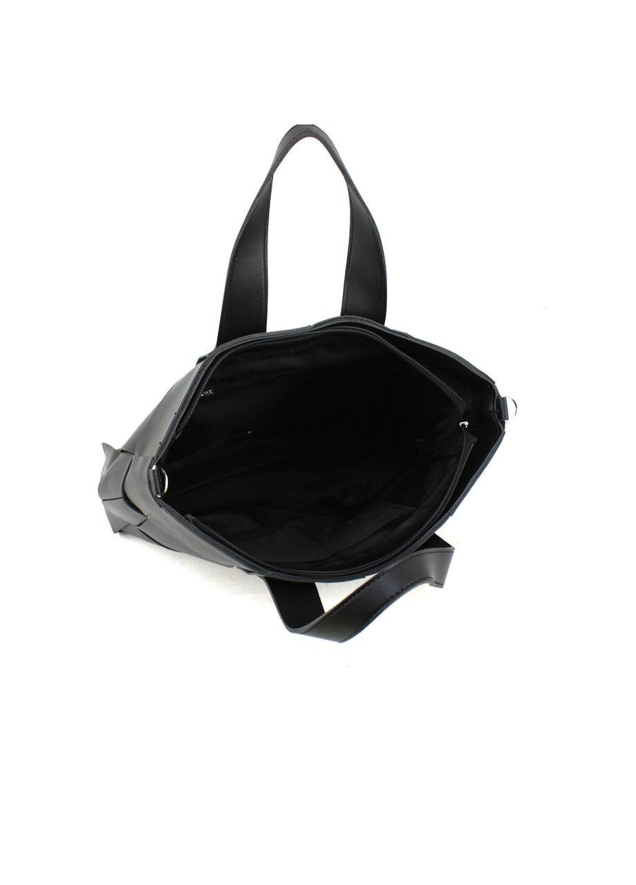 Повседневная вместительная женская сумка 624531-1 черная Voila (292408366)