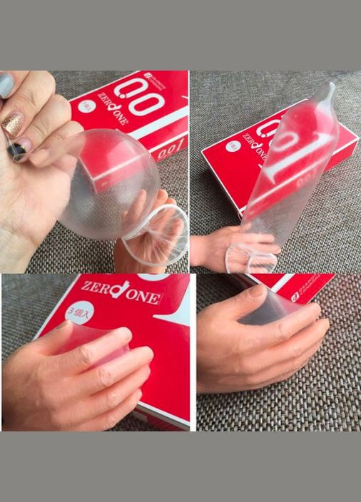 Презервативи із натурального латексу Red 001 (в упаковці 3 шт) Muaisi (307289539)