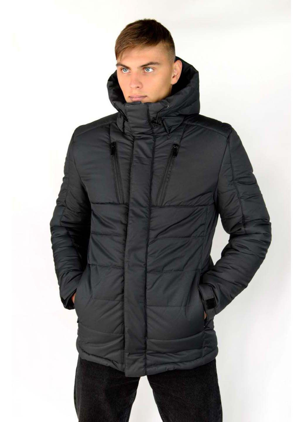 Серая зимняя куртка Intruder