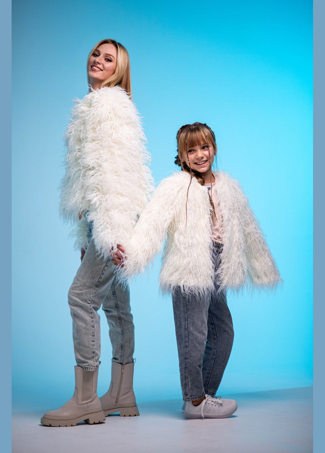 Хутряна куртка, дитяча шуба з еко хутра, штучного хутра лама No Brand (307163800)
